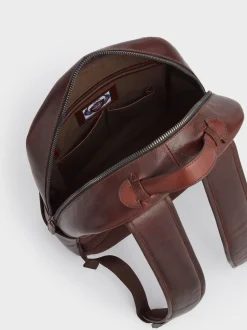 Osprey London Brown Carter Saddle Leather Backpack