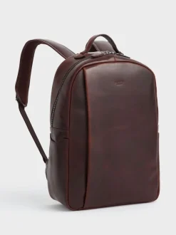Osprey London Brown Carter Saddle Leather Backpack