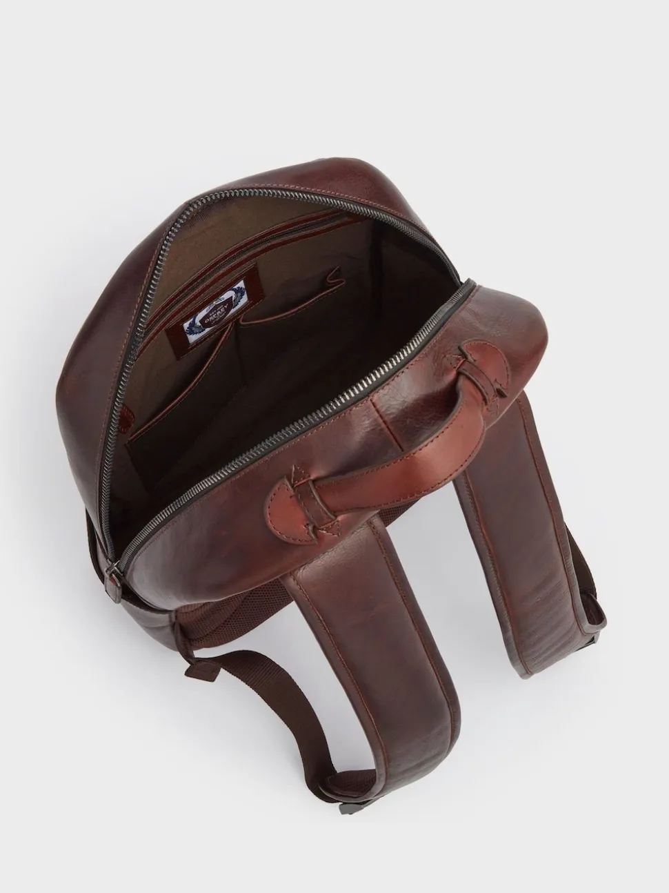 Osprey London Brown Carter Saddle Leather Backpack