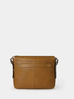 Osprey London Brown Medium The Lorenzo Leather Messenger Bag