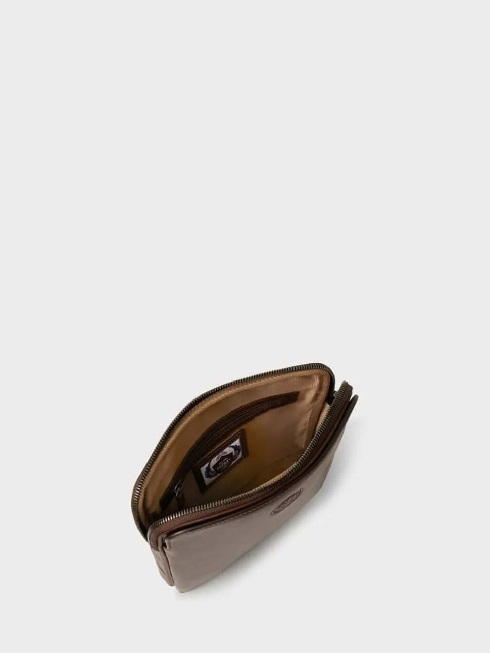 Osprey London Brown Small The Compass Leather Messenger Bag