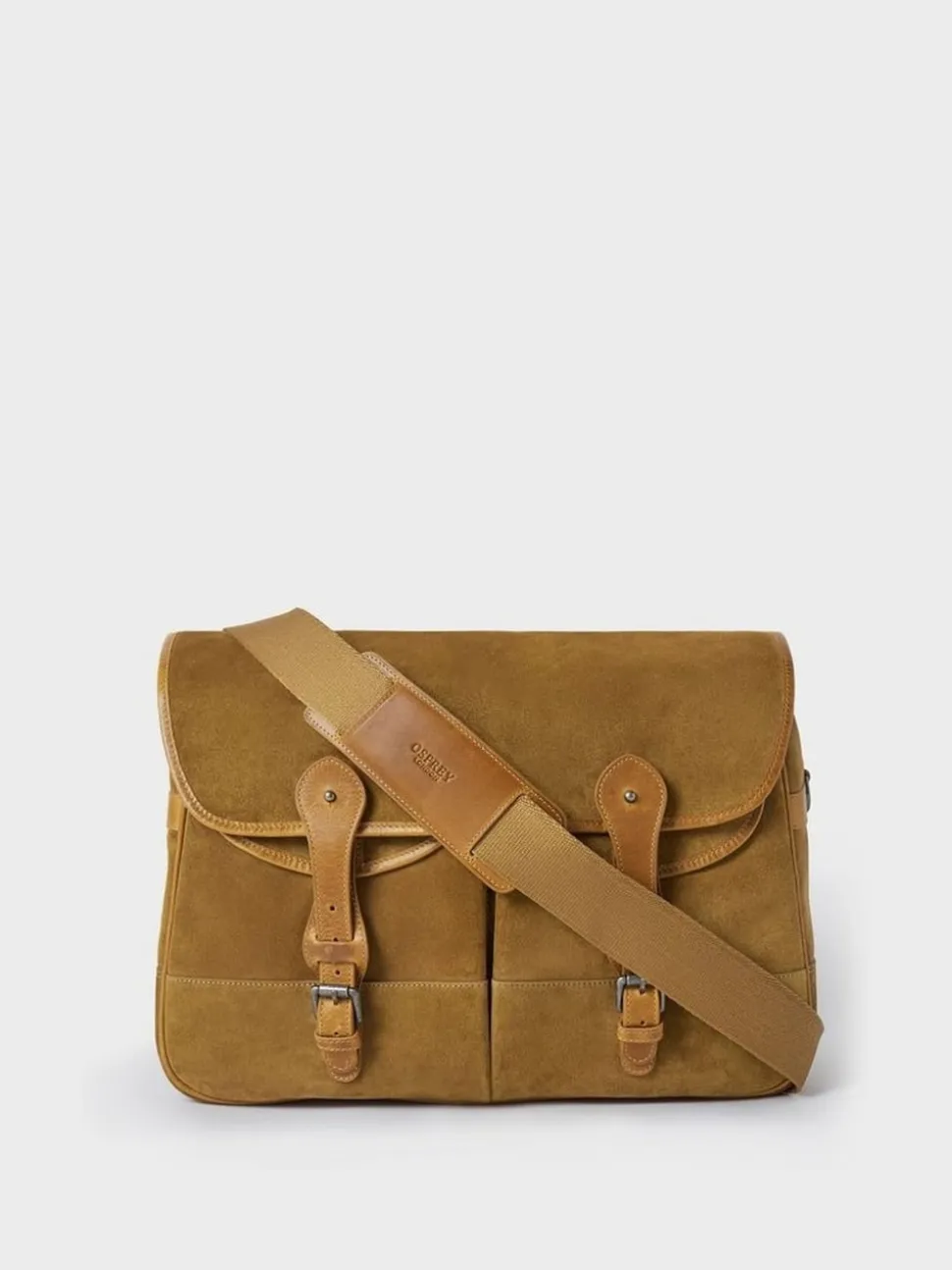 Osprey London Brown The Heritage Large Satchel Bag