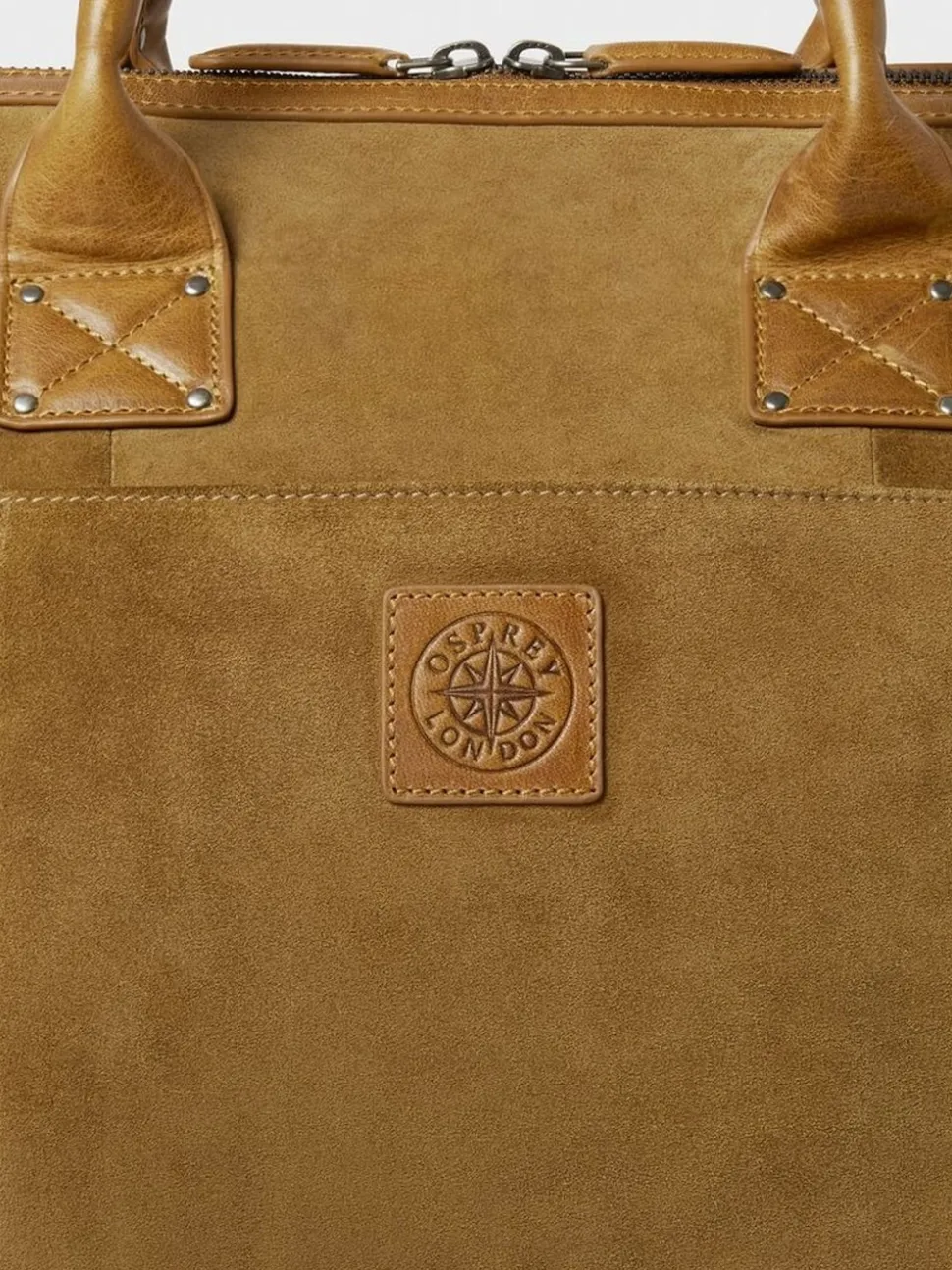Osprey London Brown The Heritage Overnight Bag with Pouch