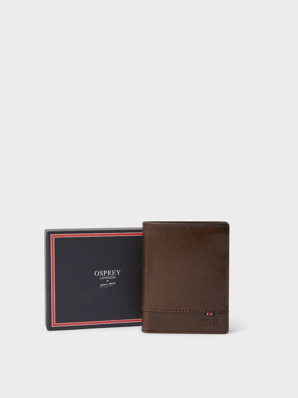 Osprey London Brown The London Leather Wallet with Coin Pocket