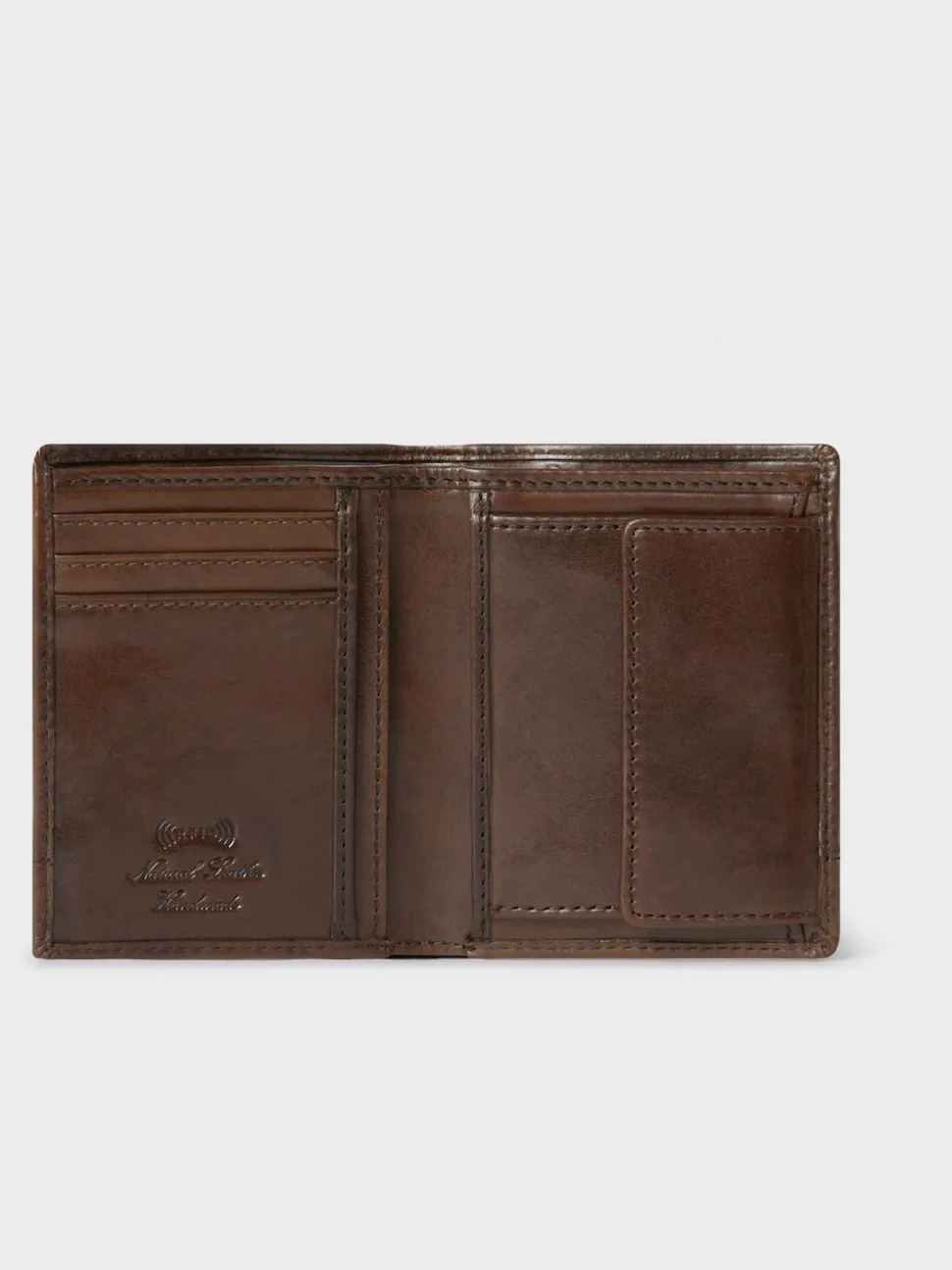 Osprey London Brown The London Leather Wallet with Coin Pocket