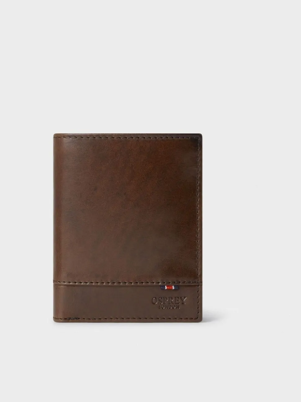 Osprey London Brown The London Leather Wallet with Coin Pocket
