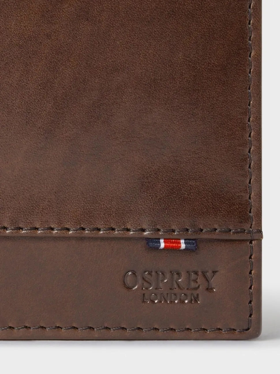 Osprey London Brown The London Leather Wallet with Coin Pocket