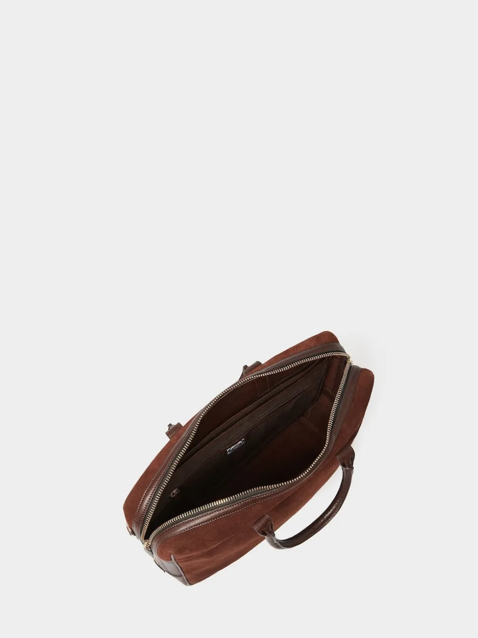 Osprey London Brown The Mocha Suede Laptop Bag