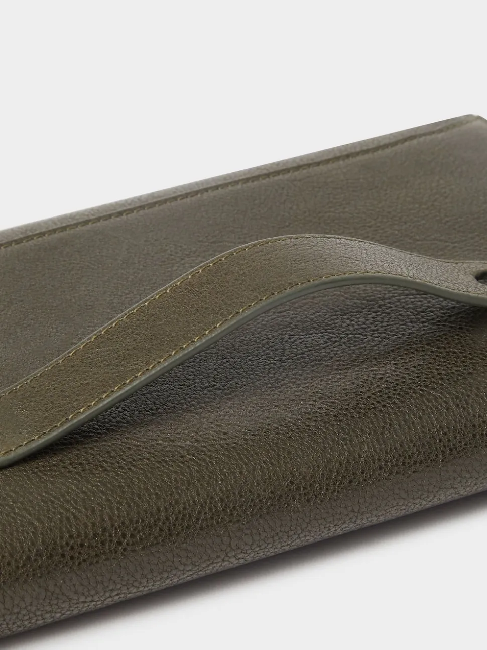 Osprey London Green The Compass Leather Travel Wallet