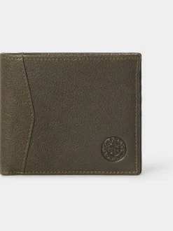 Osprey London Green The Compass Leather Card Wallet