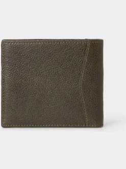 Osprey London Green The Compass Leather Card Wallet