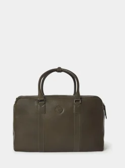 Osprey London Green The Compass Leather Weekender Bag
