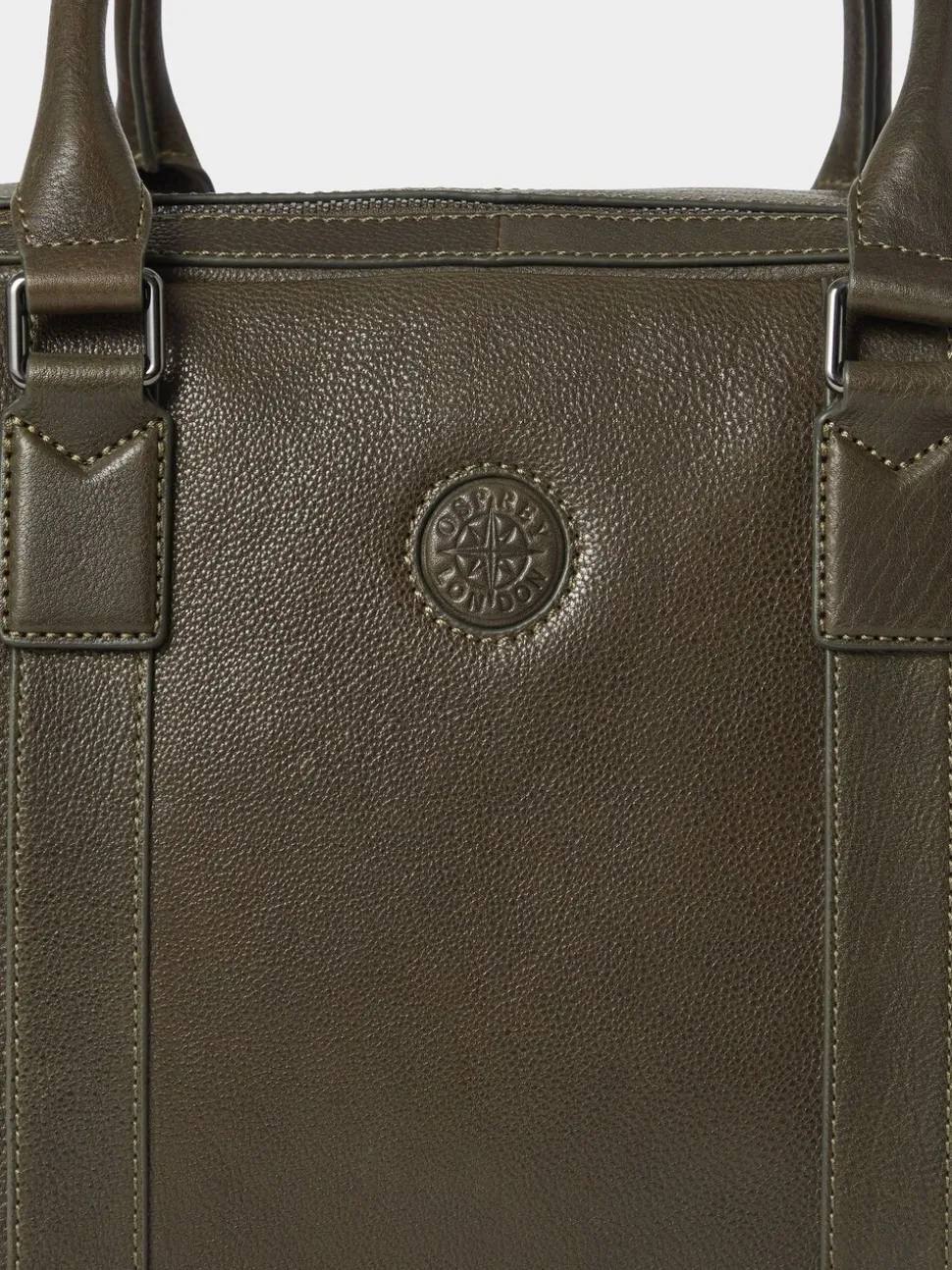 Osprey London Green The Compass Leather Weekender Bag