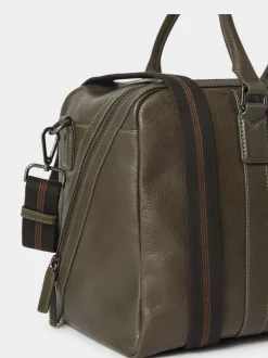 Osprey London Green The Compass Leather Weekender Bag