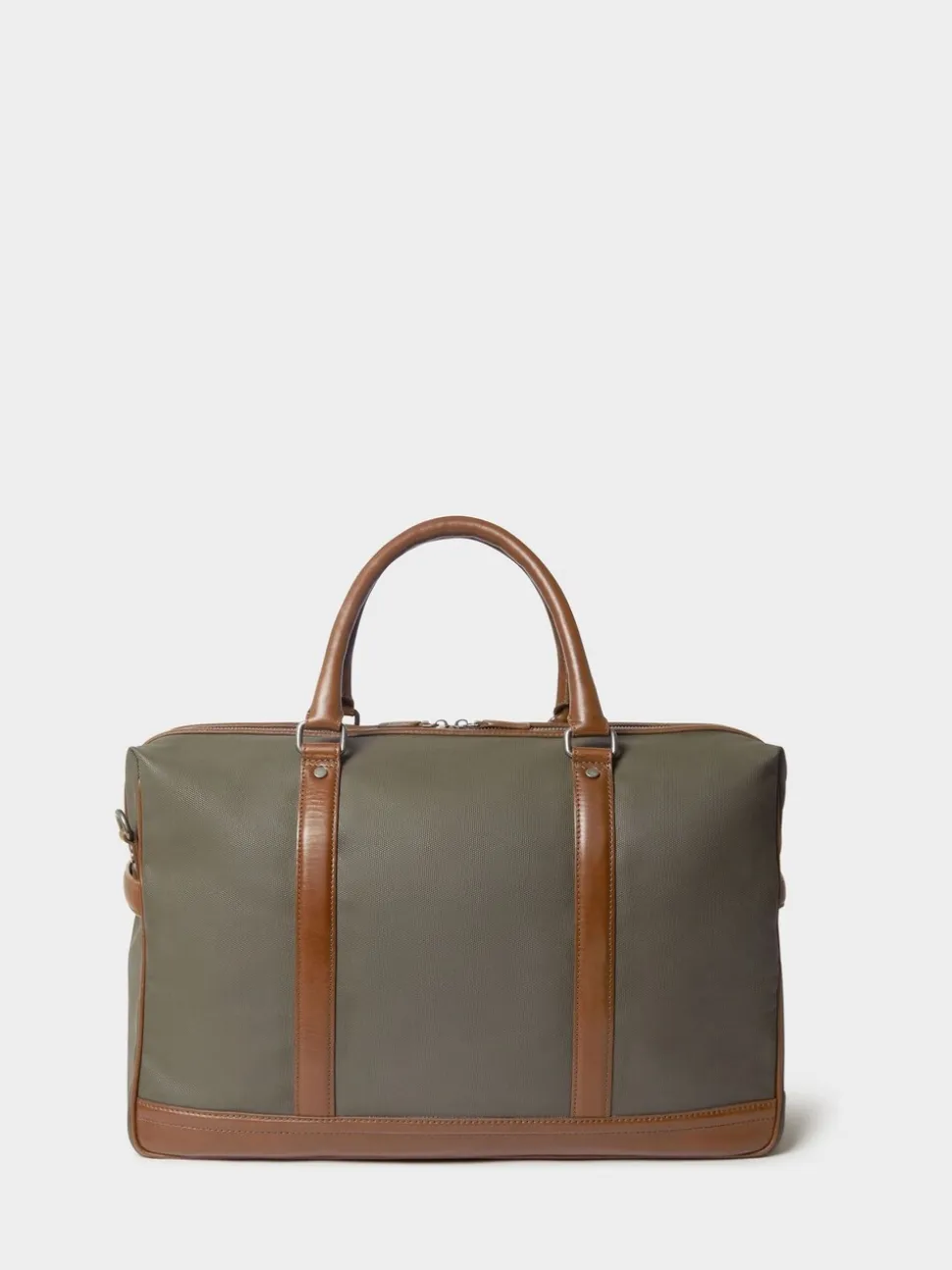 Osprey London Green The Frontline Waxed Canvas & Leather Weekender Bag