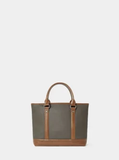 Osprey London Green The Frontline Small Waxed Canvas & Leather Workbag