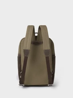 Osprey London Green The Hunter Canvas & Leather Backpack