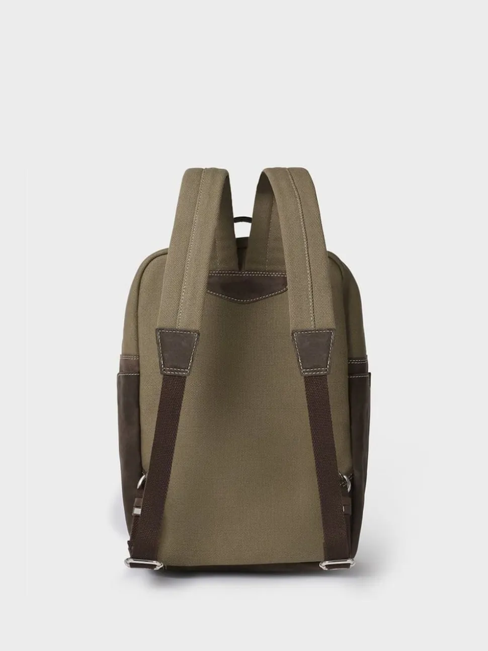 Osprey London Green The Hunter Canvas & Leather Backpack