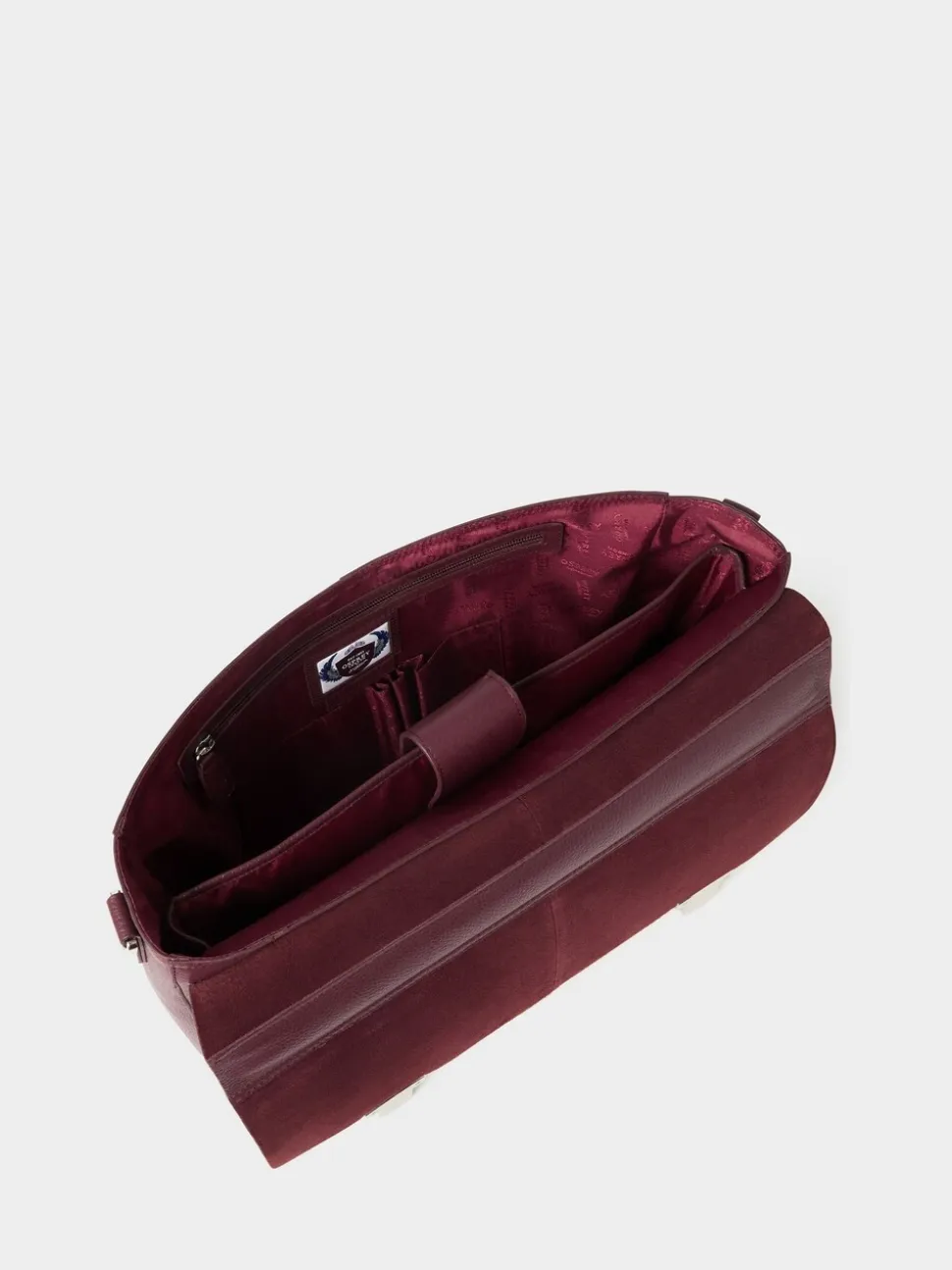Osprey London Red The Forest Leather Briefcase