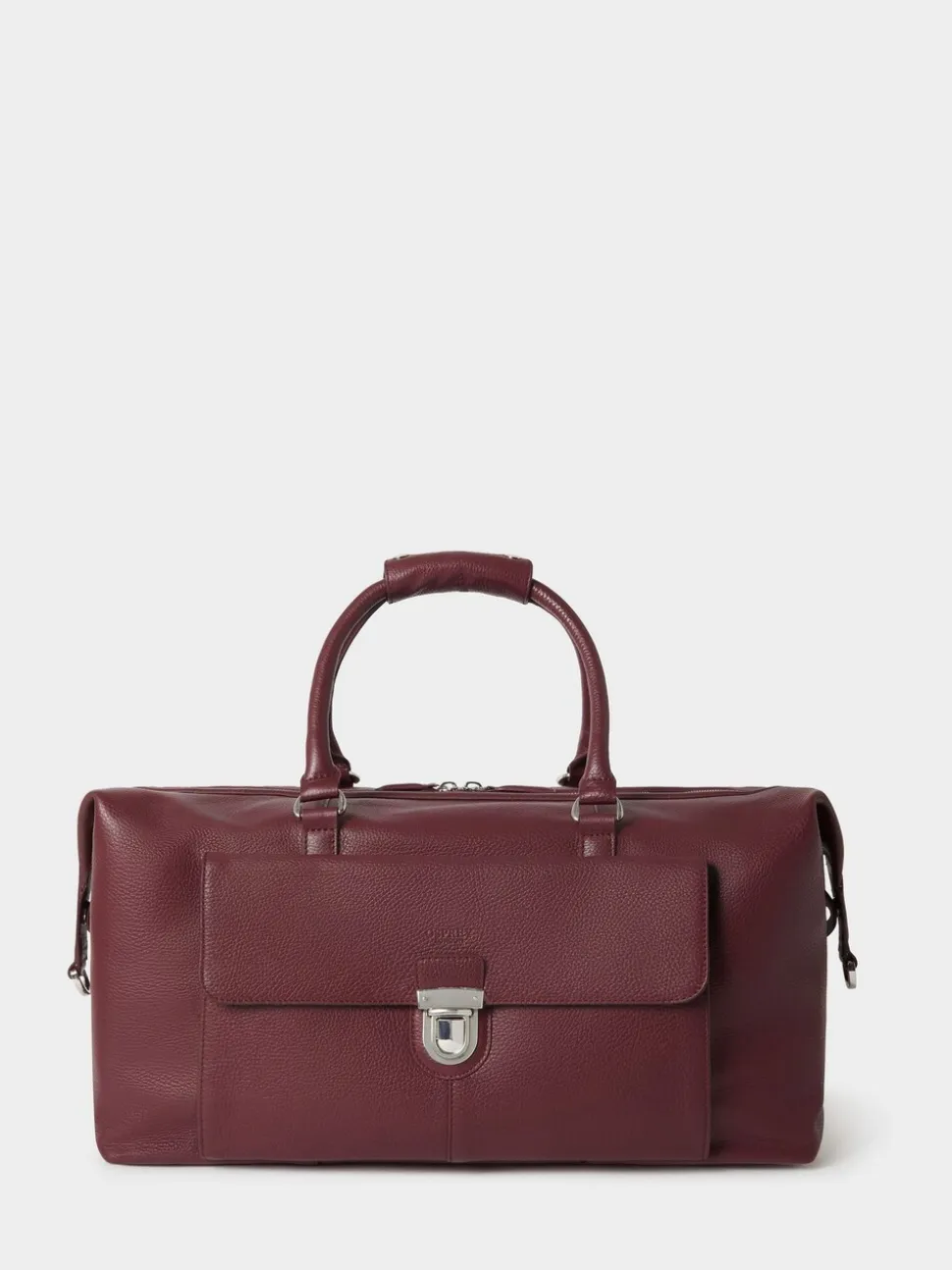 Osprey London Red The Forest Leather Weekender Bag