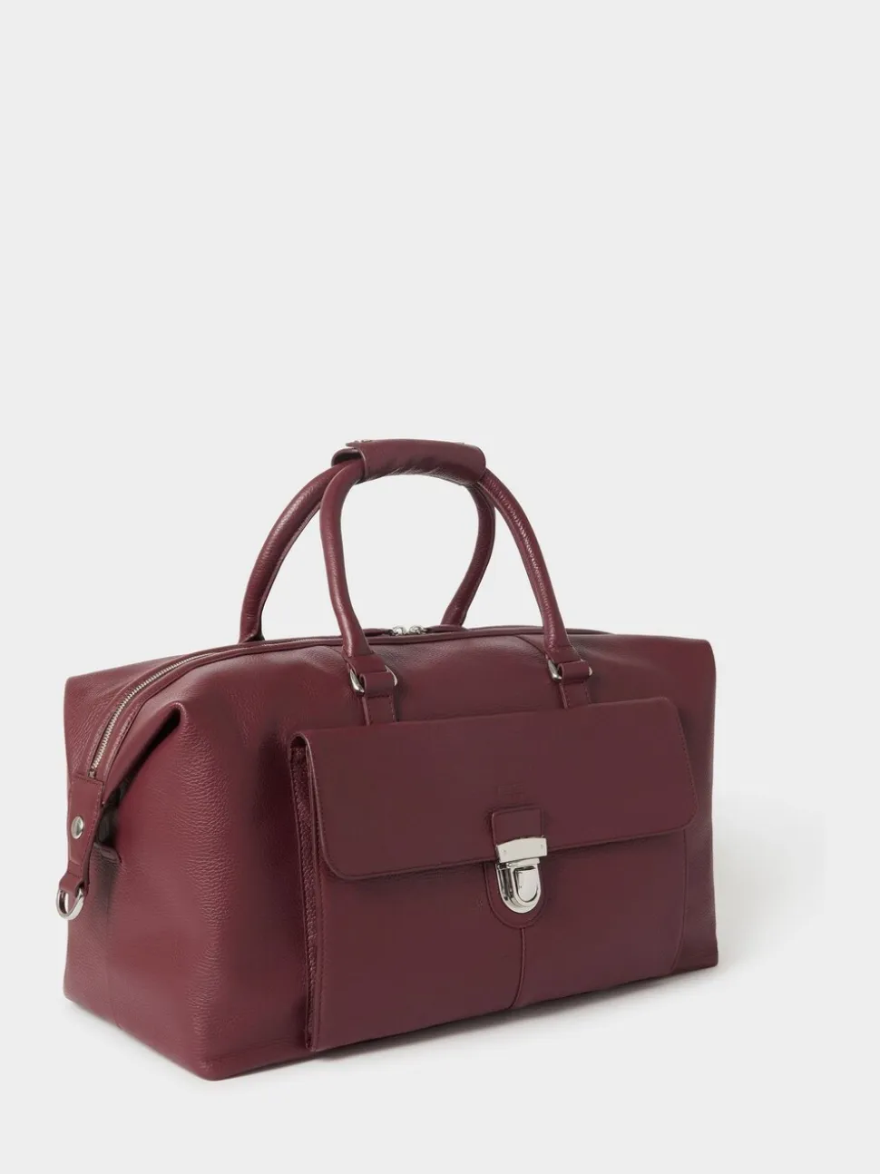 Osprey London Red The Forest Leather Weekender Bag