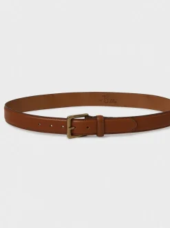 Osprey London Tan The Profile Leather Belt