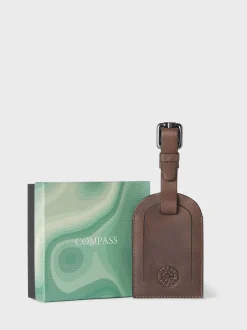 Osprey London The Compass Leather Brown Bag