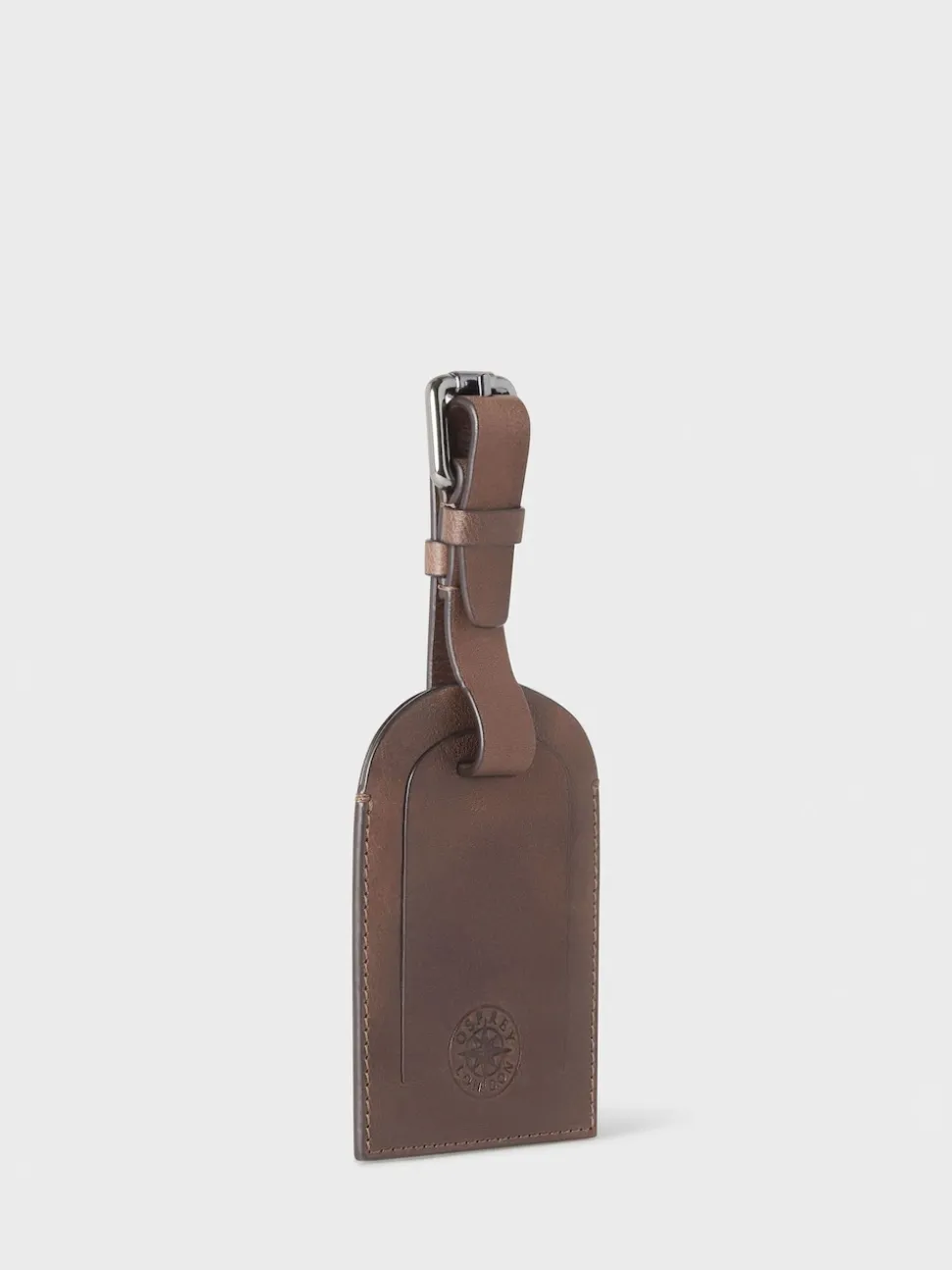 Osprey London The Compass Leather Brown Bag