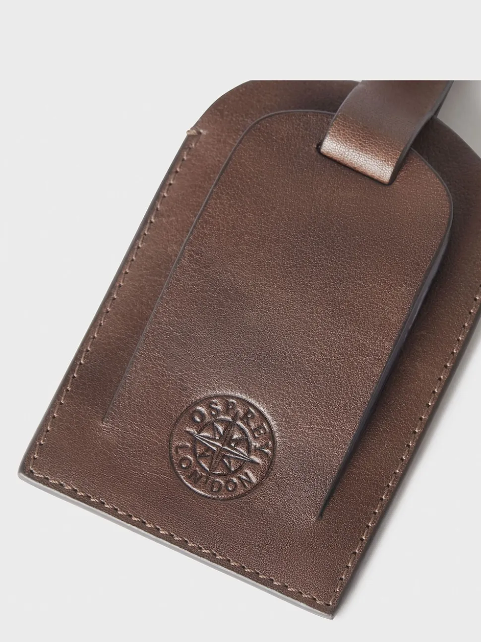 Osprey London The Compass Leather Brown Bag
