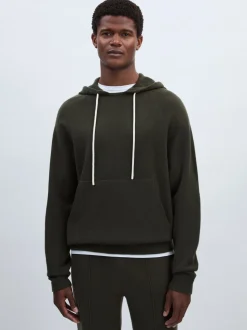 Paige Donaldson Drawstring Knitted Hoodie