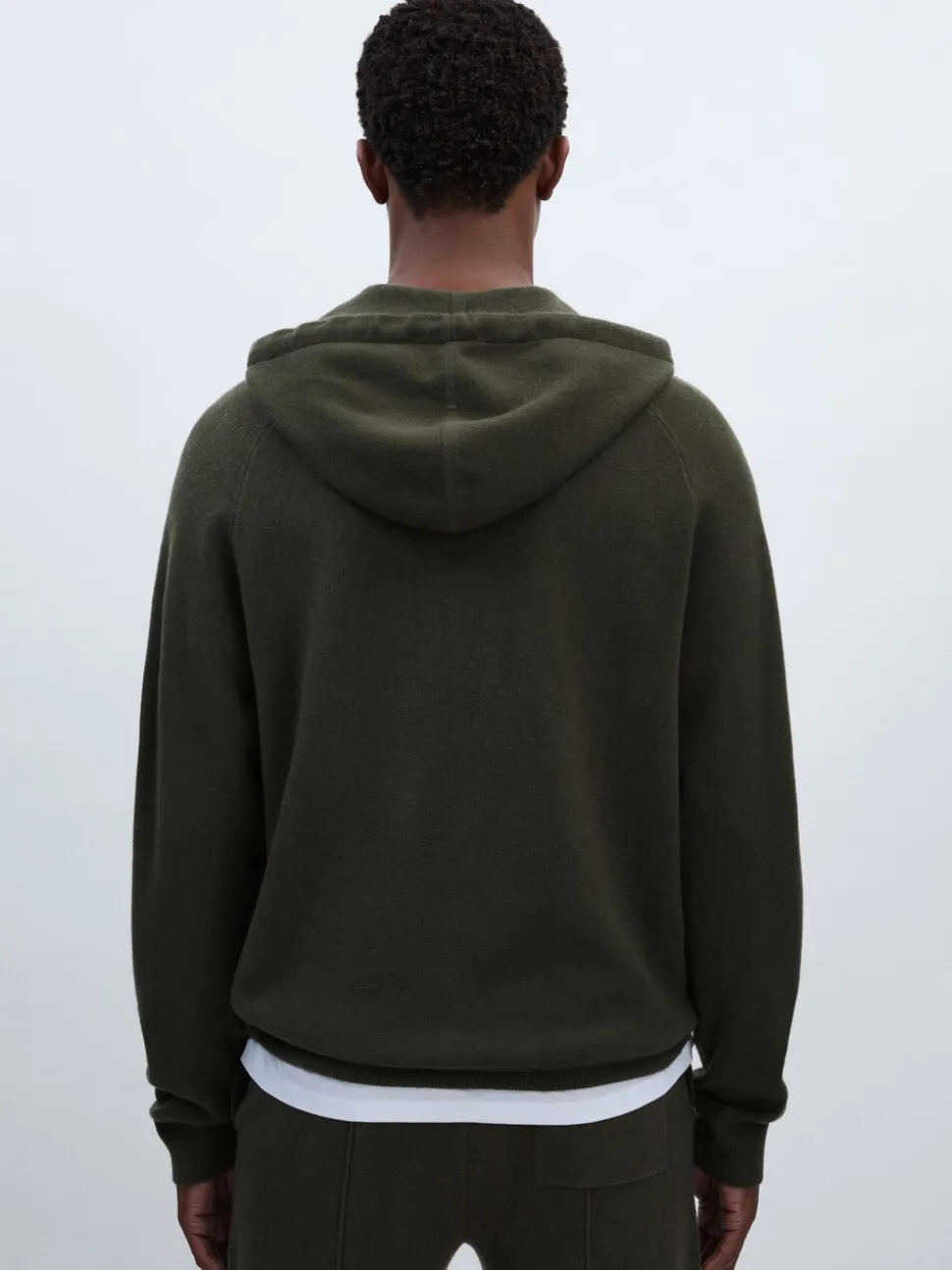 Paige Donaldson Drawstring Knitted Hoodie