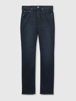 Paige Slim Ranchwood Straight-Leg Jeans