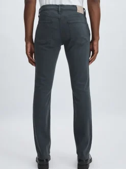 Paige Slim Straight-Leg Jeans
