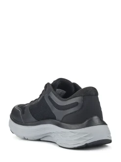 Pavers Black Comfortable Lace-Up Trainers
