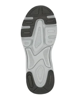 Pavers Black Comfortable Lace-Up Trainers