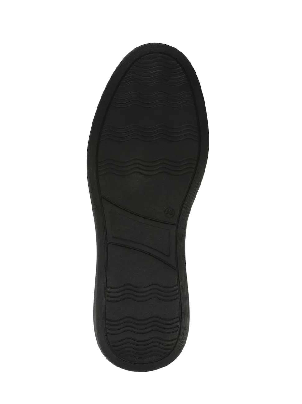 Pavers Black Elasticated Lightweight Slip In Shoes