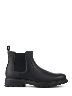 Pavers Black Gents Boots Casual