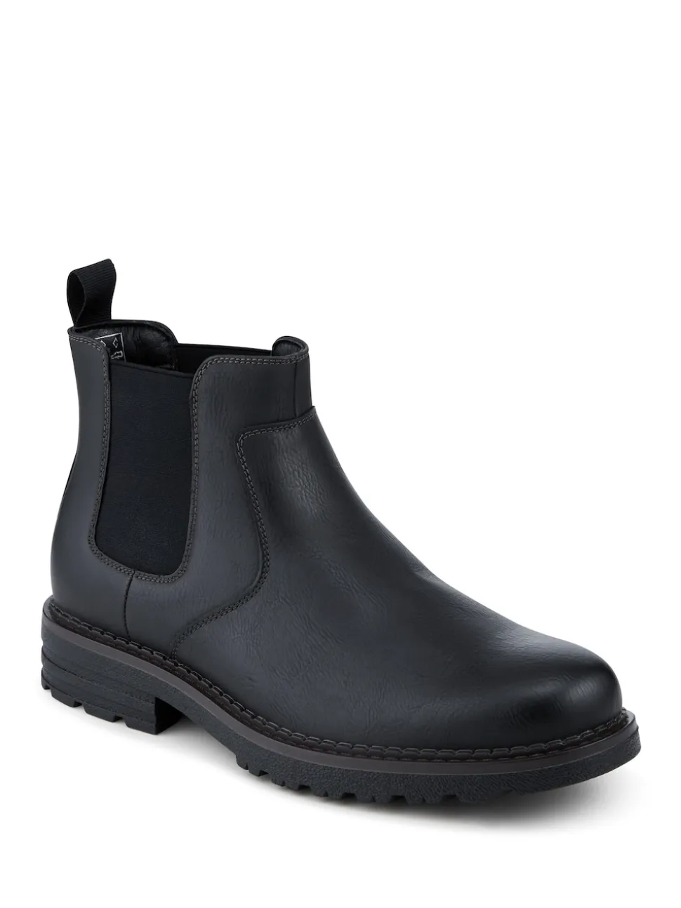 Pavers Black Gents Boots Casual