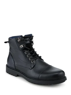 Pavers Black Gents Boots Smart