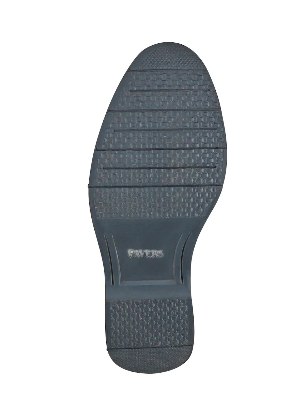 Pavers Black Gents Lace-Up Smart Leather Shoes