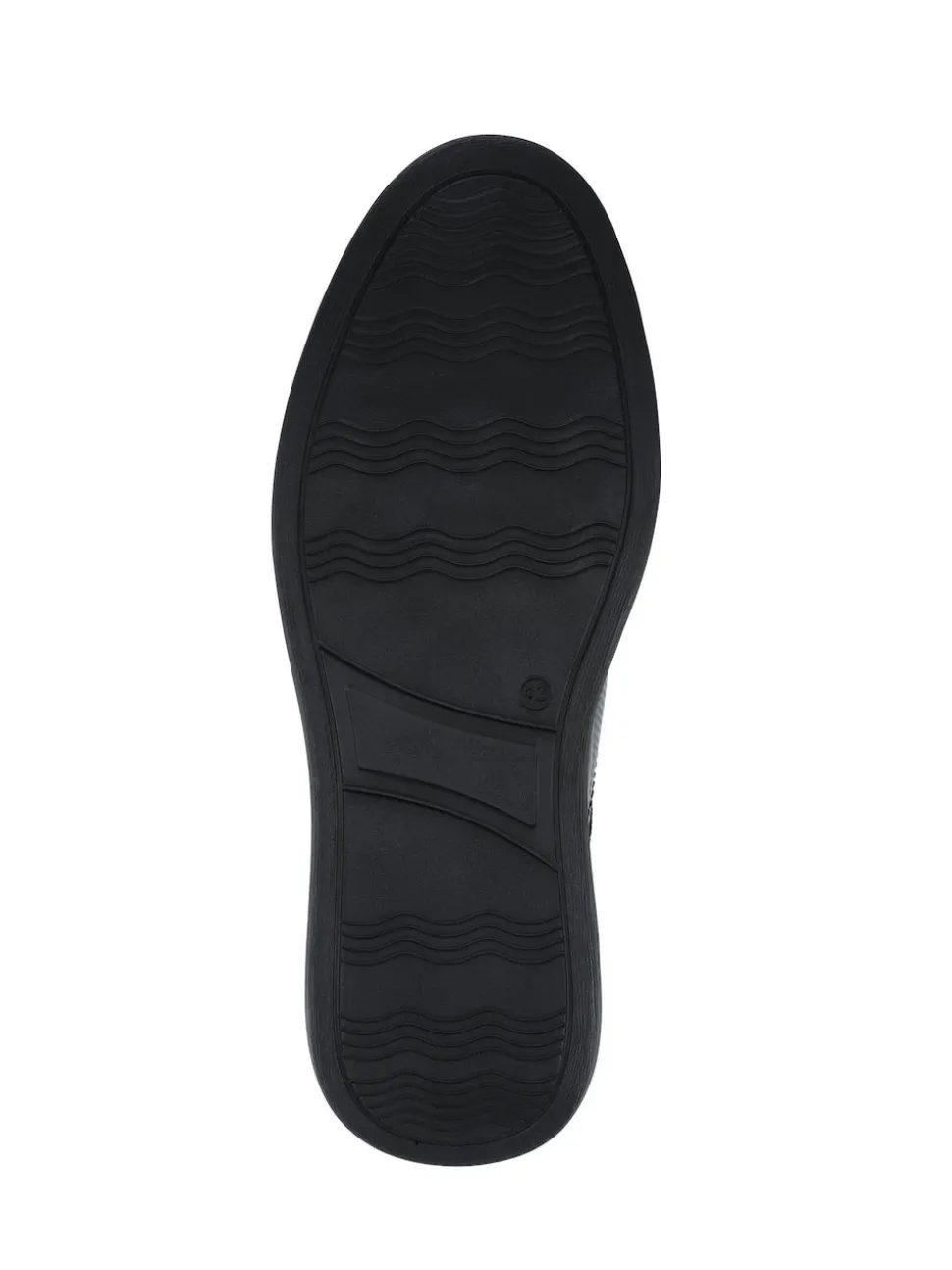 Pavers Black Lightweight Casual Lace Up Shoes