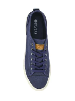 Pavers Blue Casual Lace-Up Trainers