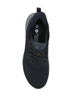 Pavers Blue Chrome Wide-Fit Memory Foam Trainers