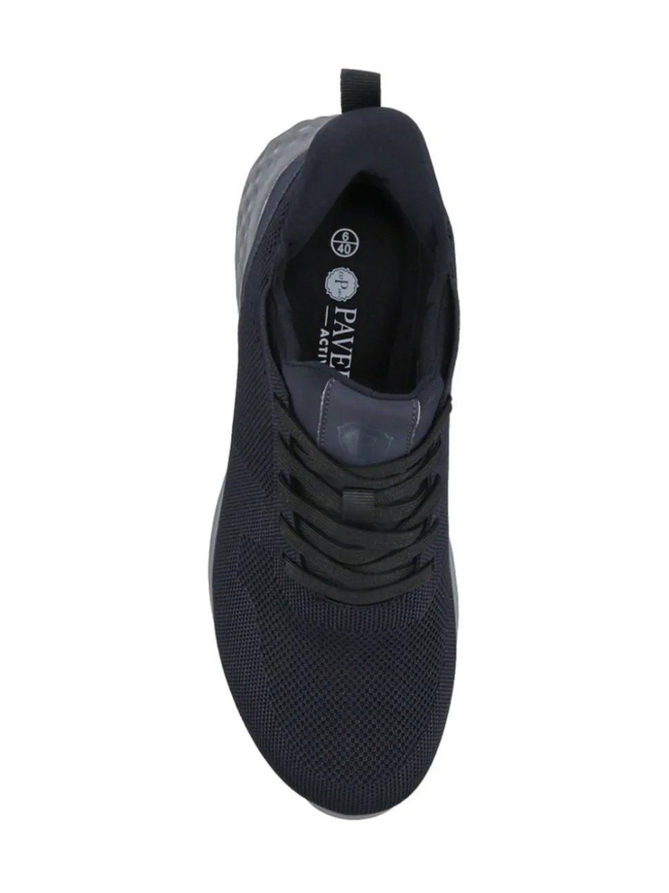Pavers Blue Chrome Wide-Fit Memory Foam Trainers
