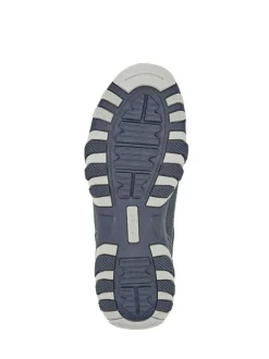 Pavers Blue Lace-Up Casual Trainers