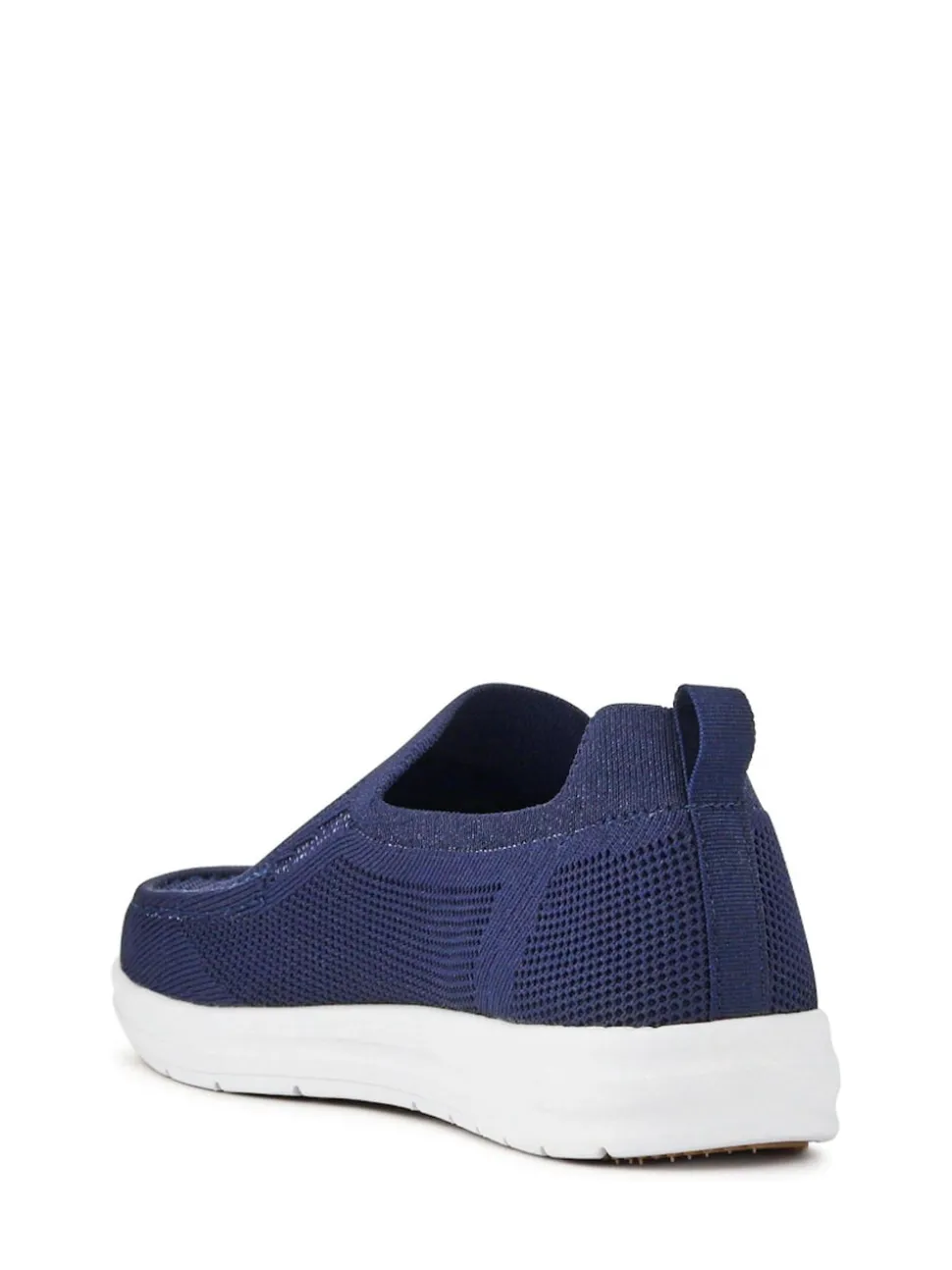 Pavers Blue Stretchy Slip-On Shoes