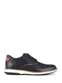 Pavers Blue Wide Fit Lace-Up Casual Shoes