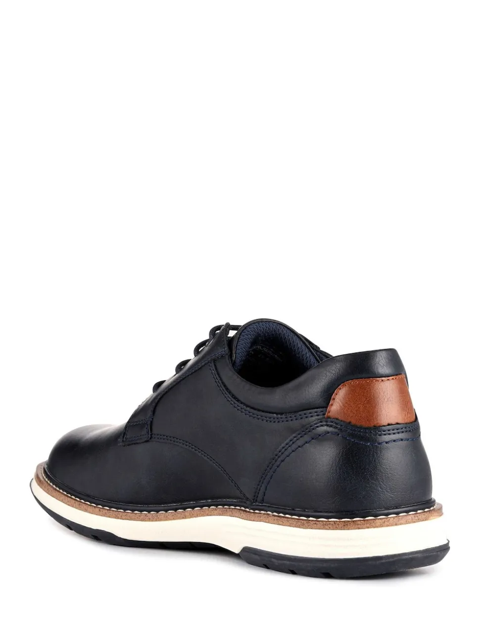 Pavers Blue Wide Fit Lace-Up Casual Shoes