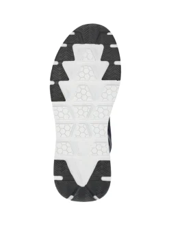 Pavers Blue Wide Fit Memory Foam Trainers