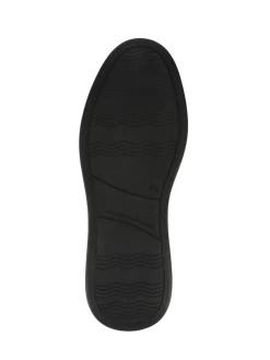 Pavers Brown Elasticated Lightweight Slip In Shoes